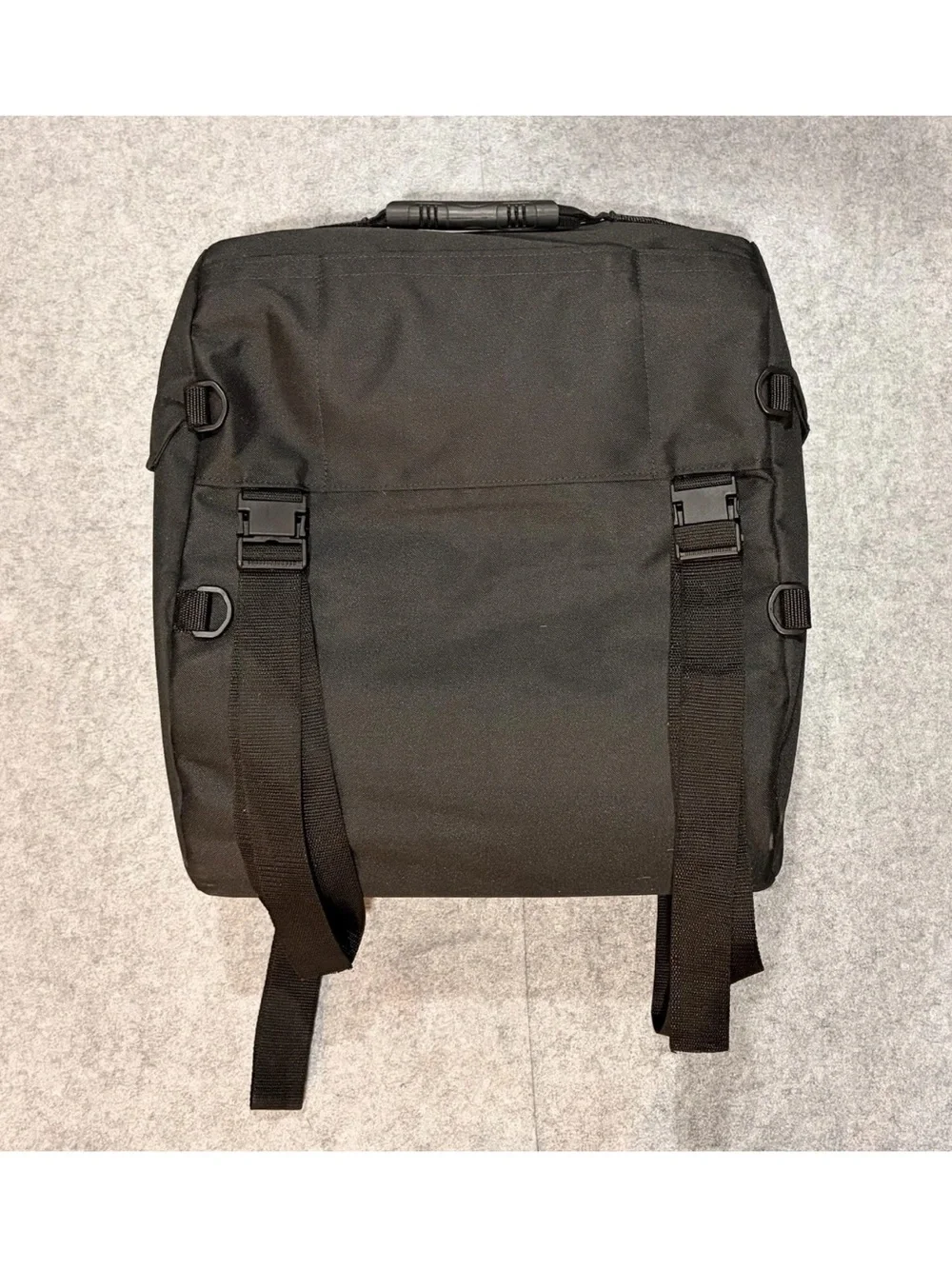 Harley Davidson By SAC Black Motorcycle Sissy Bar Backrest Touring Luggage Bag